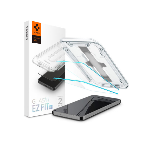 Glas Tr EZ Fit (HD) Screen Protector for Galaxy S25/S24 (2 pcs)